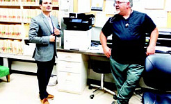 Along with a tour of the natural beauty of the area, Dr. Porimol Debnath visited the hospital and the clinic and met those who will soon be his colleagues.