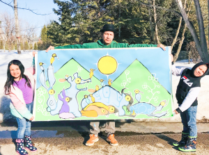 Injecting a little “Indigenous” into city art