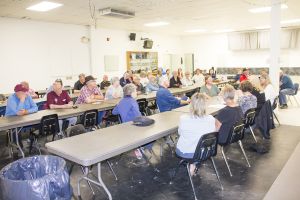 Food bank finds support at meeting