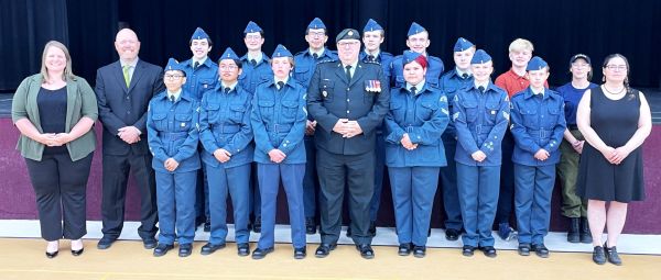 677 Royal Canadian Air Cadets host their annual Ceremonial Review