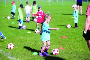 U5 and U7 soccer teams take over the pitch