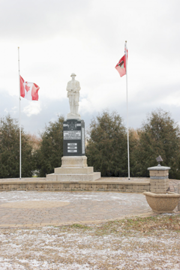 Cenotaph rededication June 4