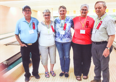 Senior bowlers win gold