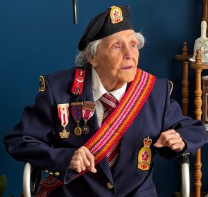 Blake receives volunteer medal