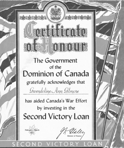 Canadians encouraged to invest in Victory Bonds