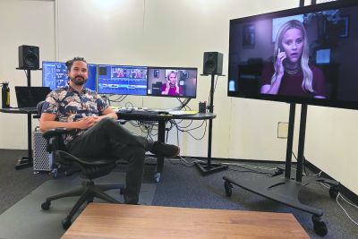 Gust is back for another season of the Morning Show