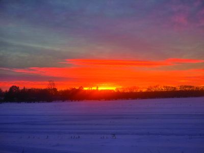 Red Sky in Morning