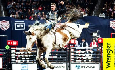 Larson named Canadian Rodeo Bareback Champion
