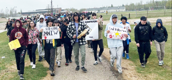 Community walks to end violence against women and children