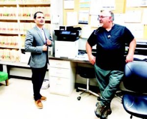 Along with a tour of the natural beauty of the area, Dr. Porimol Debnath visited the hospital and the clinic and met those who will soon be his colleagues.