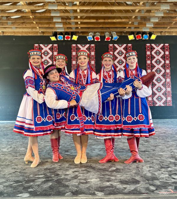 The spirit of Ukrainian dancing is strong in Benito