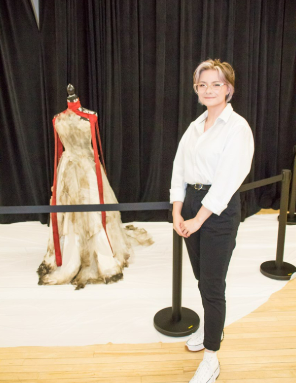 Indigenous student finds her political voice in fashion project