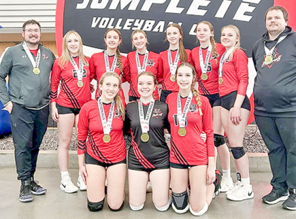 Predators win gold at volleyball nationals