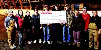 Binscarth Haunted House Gives Back