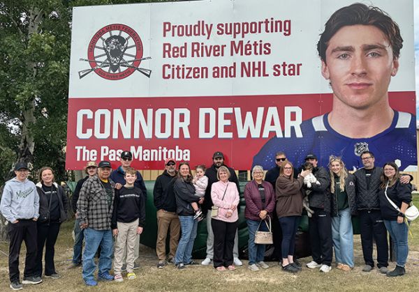 MMF acknowledges NHL star Connor Dewar