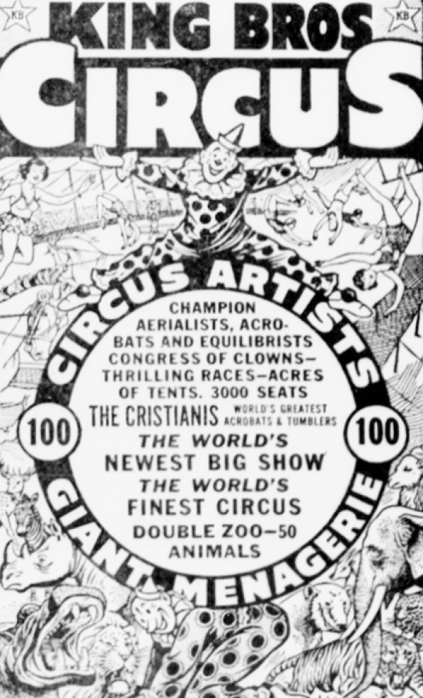 Always exciting when the circus comes to town