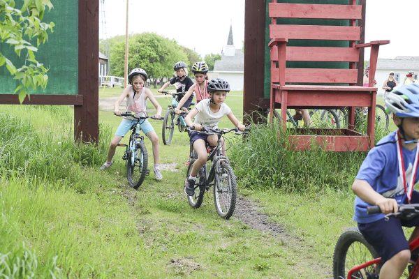 Run. Bike. Hike. Festival athletes battle high heat