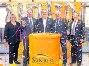 Sunrise CU hits milestone