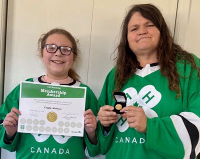 Antonio recognized for 20 years with 4H