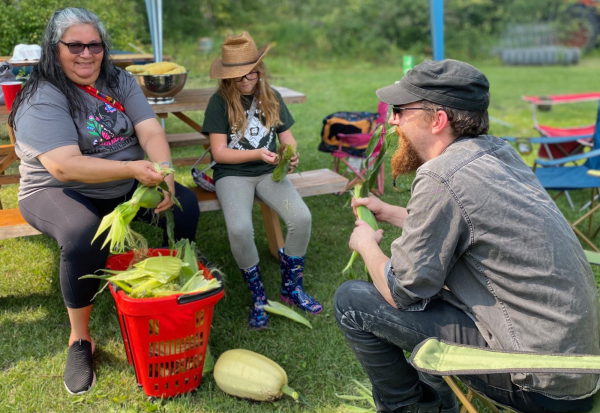 The Pas Helping Hands 4-H try a 50-metre meal
