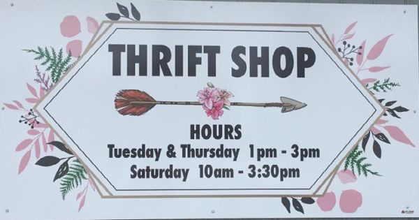 Please bring only usable items to the Russell Thrift Shop