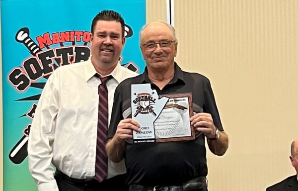 Zamzow inducted into the Manitoba Softball Hall of Fame